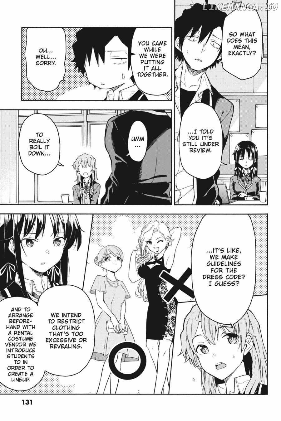 Yahari Ore no Seishun Love Come wa Machigatteiru @comic Chapter 96 - page 7