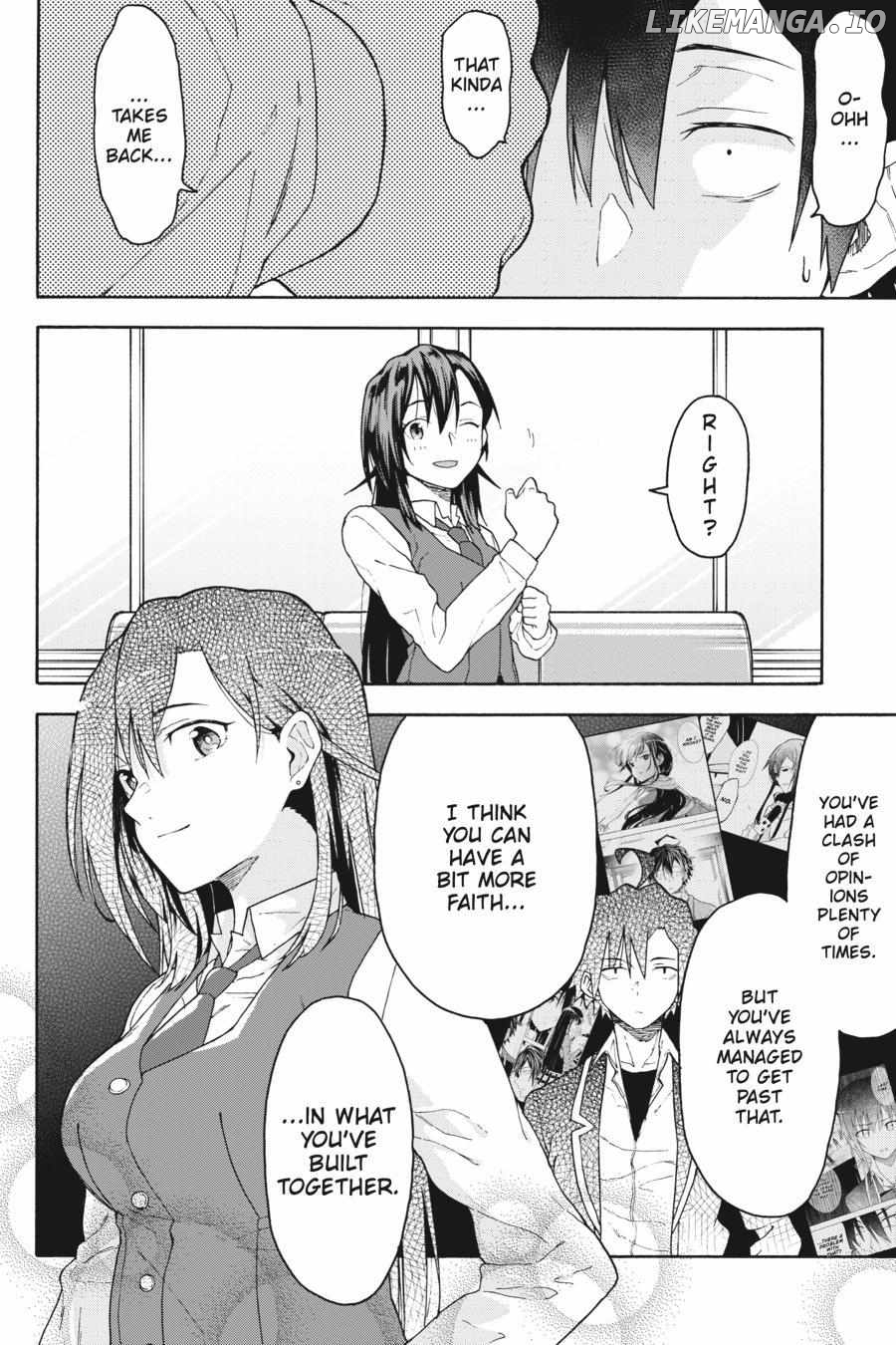 Yahari Ore no Seishun Love Come wa Machigatteiru @comic Chapter 95 - page 10