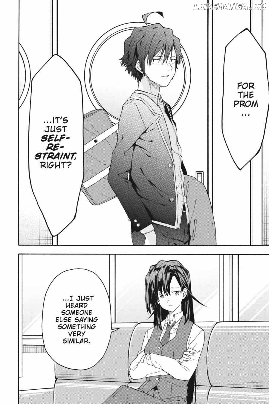 Yahari Ore no Seishun Love Come wa Machigatteiru @comic Chapter 95 - page 12