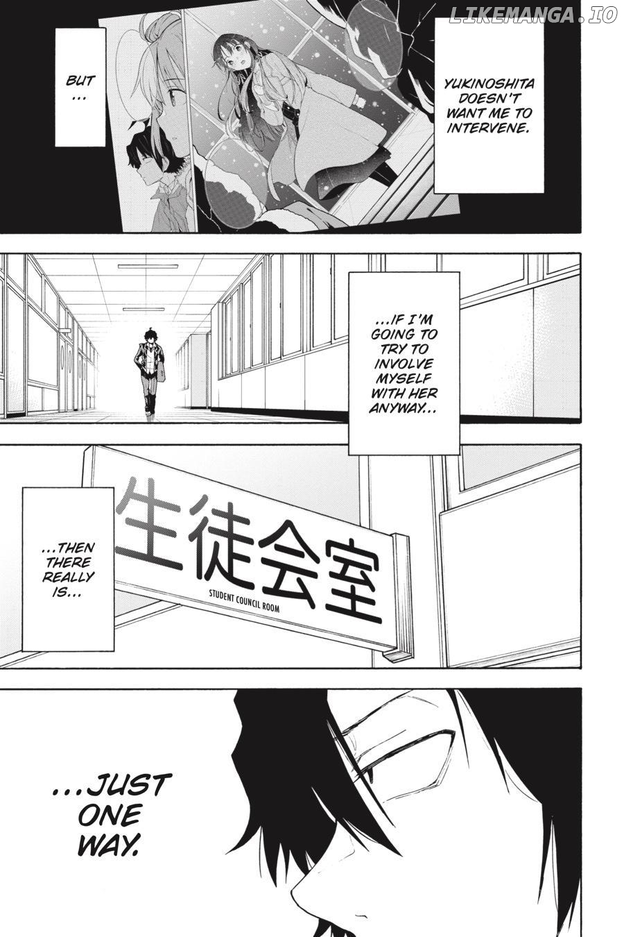 Yahari Ore no Seishun Love Come wa Machigatteiru @comic Chapter 95 - page 13