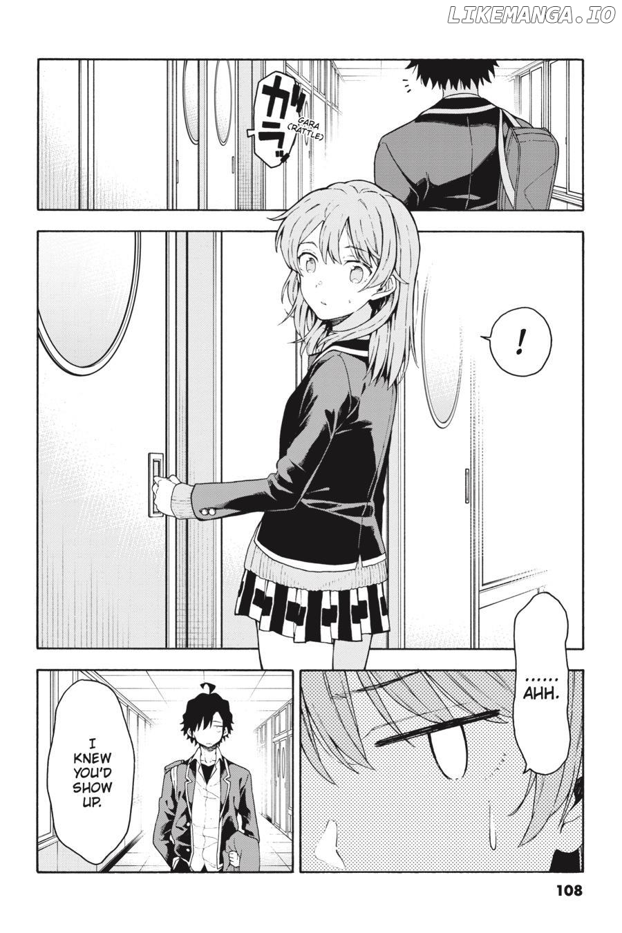 Yahari Ore no Seishun Love Come wa Machigatteiru @comic Chapter 95 - page 14