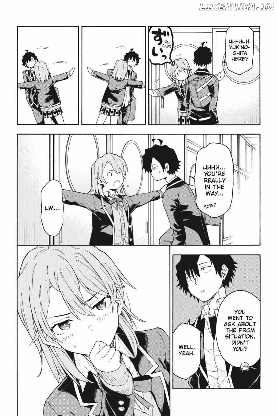 Yahari Ore no Seishun Love Come wa Machigatteiru @comic Chapter 95 - page 15