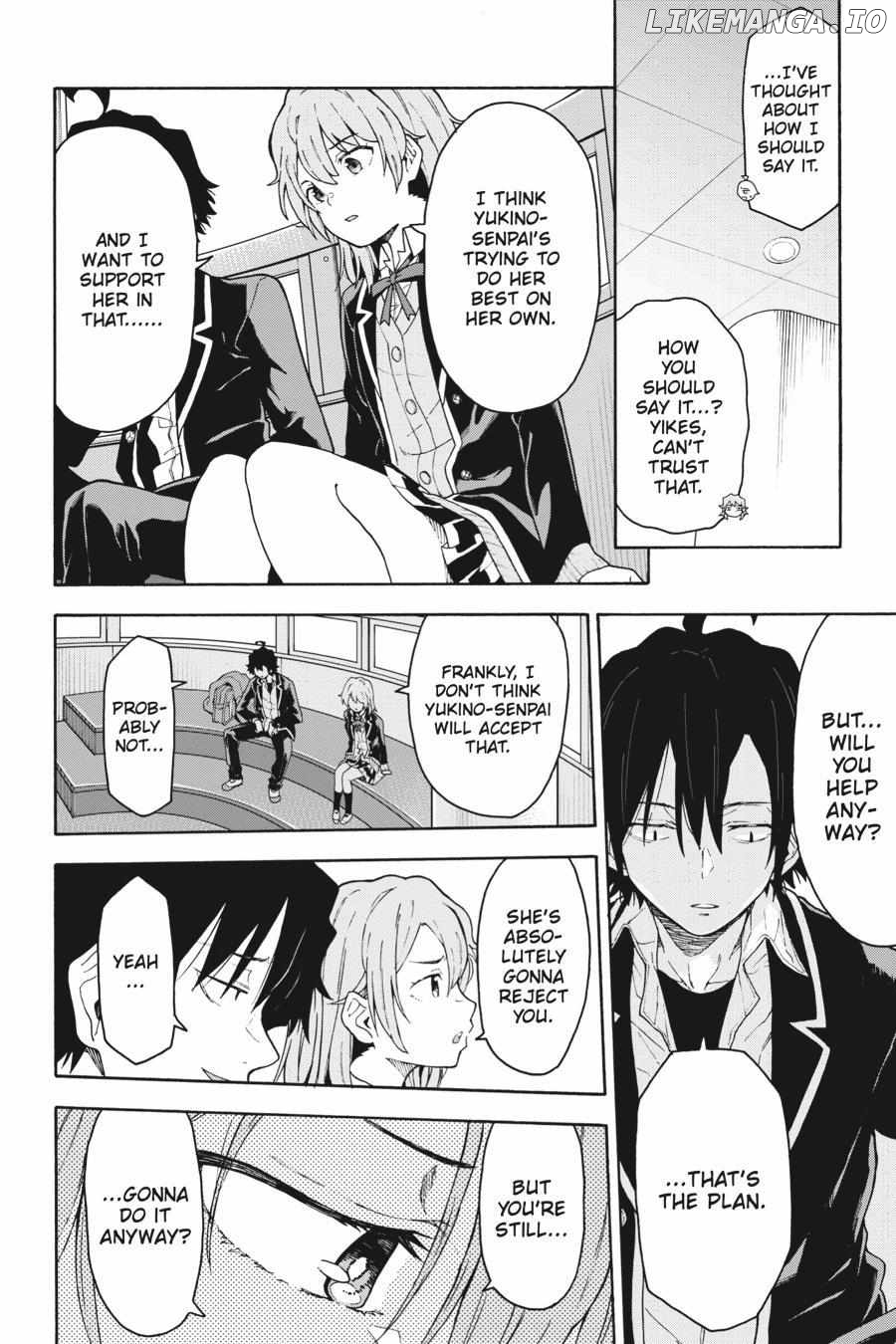 Yahari Ore no Seishun Love Come wa Machigatteiru @comic Chapter 95 - page 18
