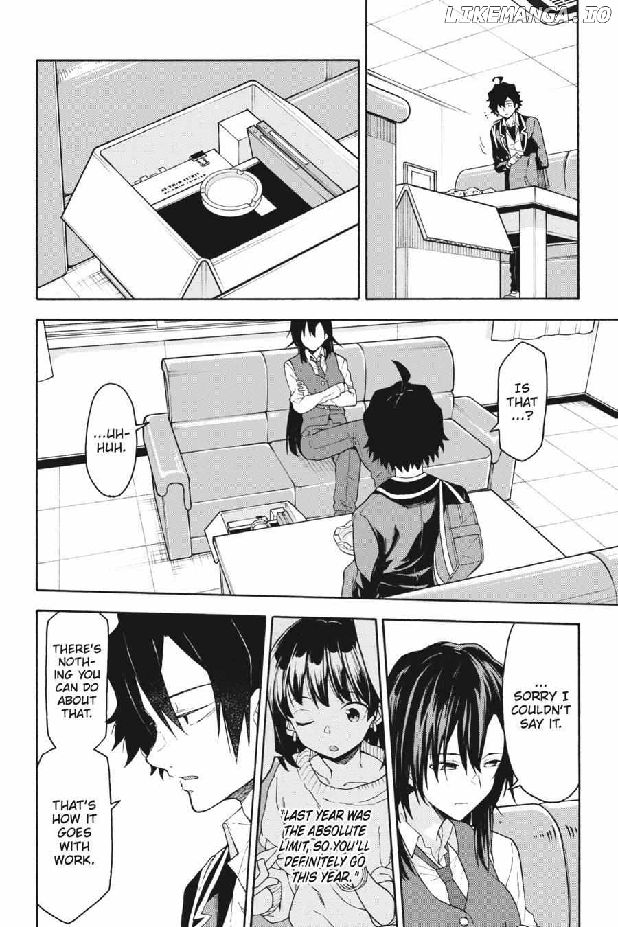 Yahari Ore no Seishun Love Come wa Machigatteiru @comic Chapter 95 - page 2