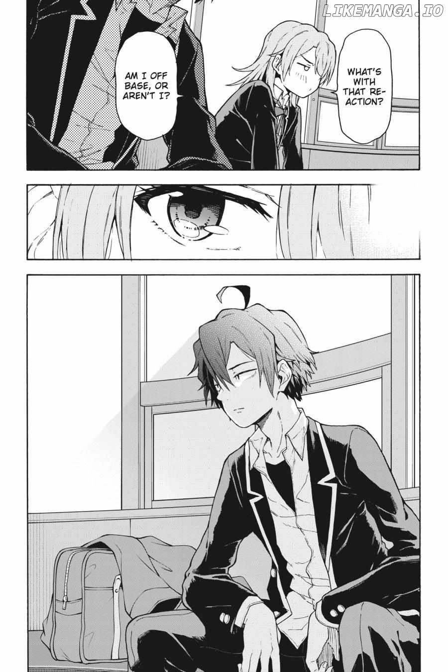 Yahari Ore no Seishun Love Come wa Machigatteiru @comic Chapter 95 - page 20
