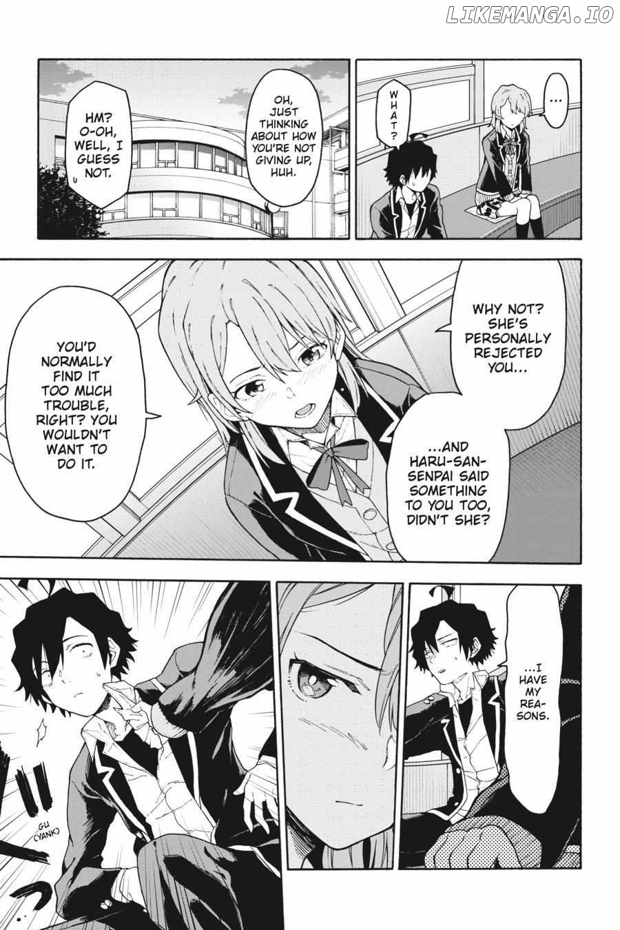 Yahari Ore no Seishun Love Come wa Machigatteiru @comic Chapter 95 - page 21