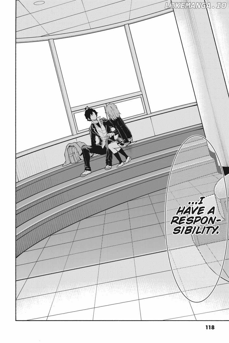 Yahari Ore no Seishun Love Come wa Machigatteiru @comic Chapter 95 - page 24