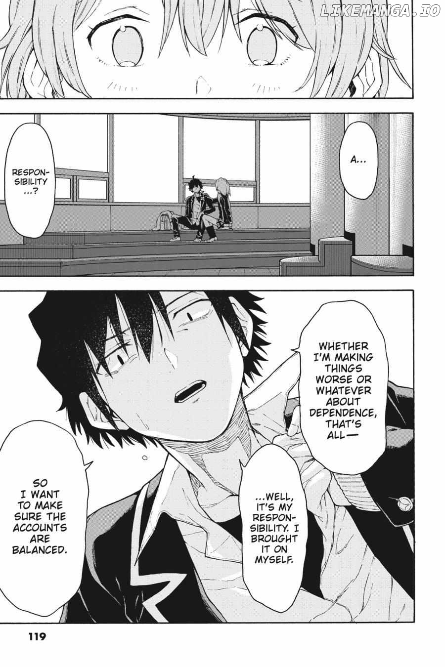Yahari Ore no Seishun Love Come wa Machigatteiru @comic Chapter 95 - page 25