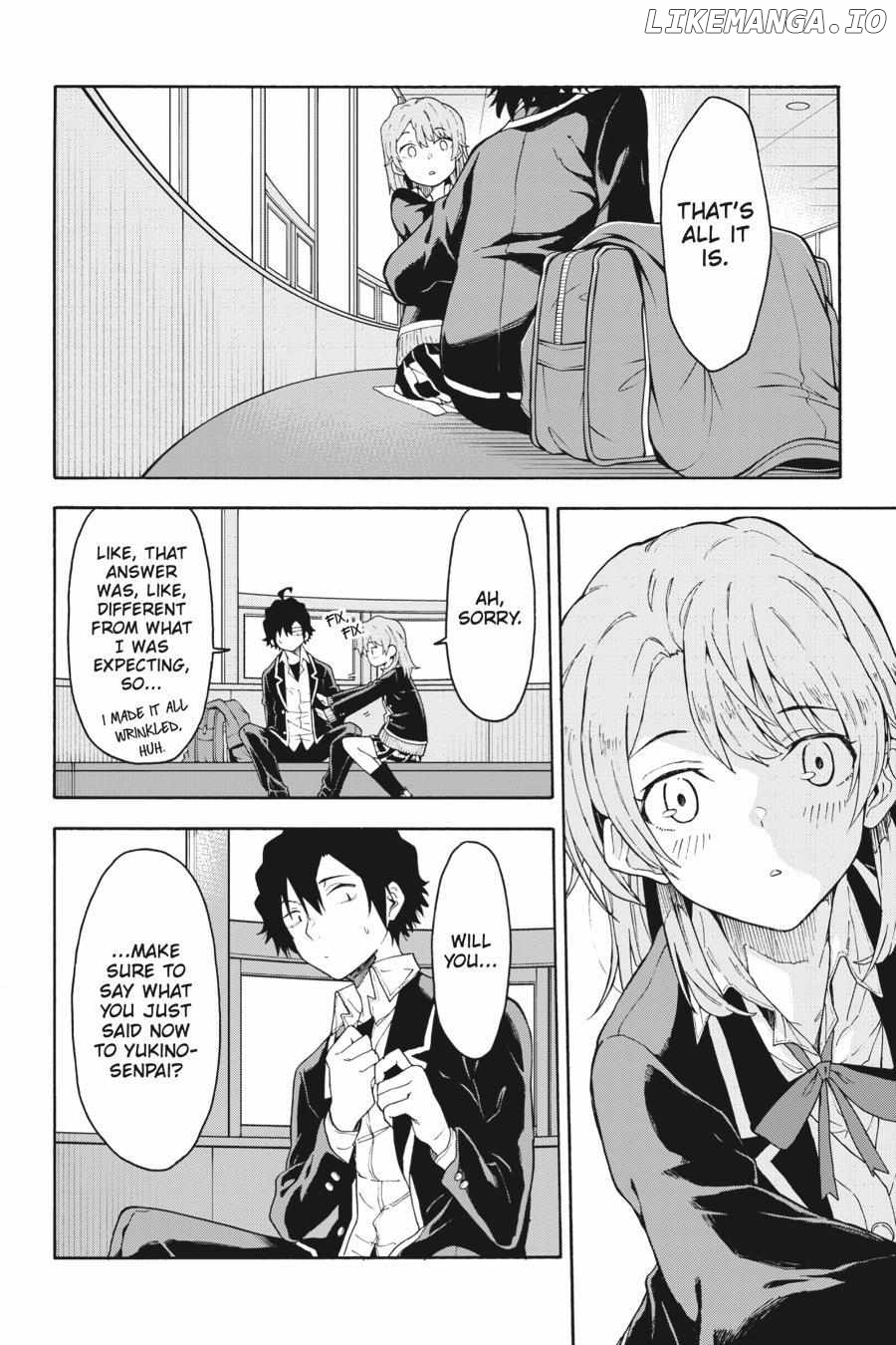 Yahari Ore no Seishun Love Come wa Machigatteiru @comic Chapter 95 - page 26