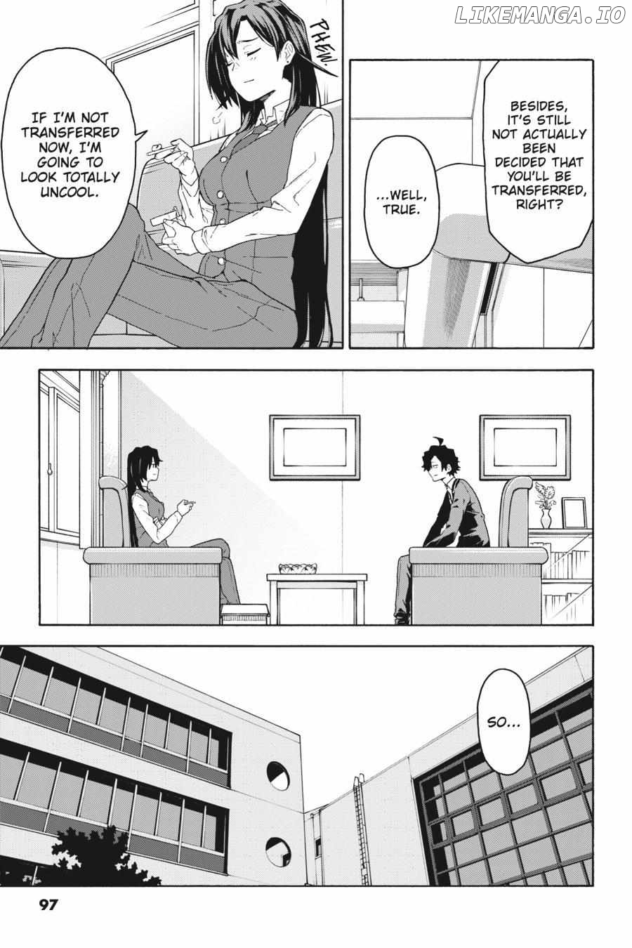 Yahari Ore no Seishun Love Come wa Machigatteiru @comic Chapter 95 - page 3