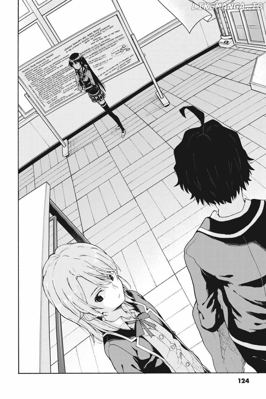 Yahari Ore no Seishun Love Come wa Machigatteiru @comic Chapter 95 - page 30