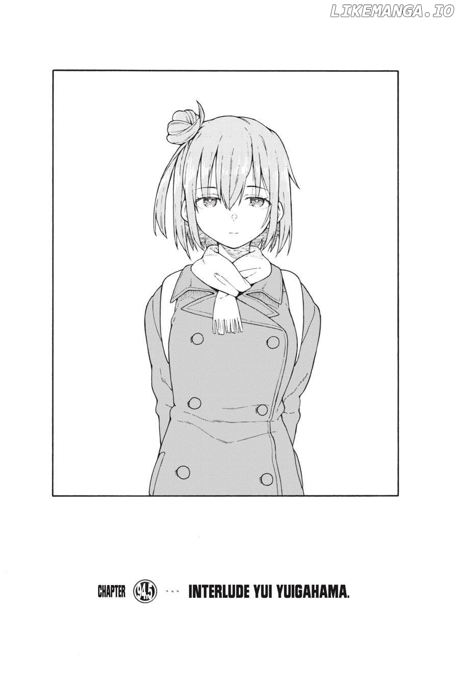 Yahari Ore no Seishun Love Come wa Machigatteiru @comic Chapter 94.5 - page 1