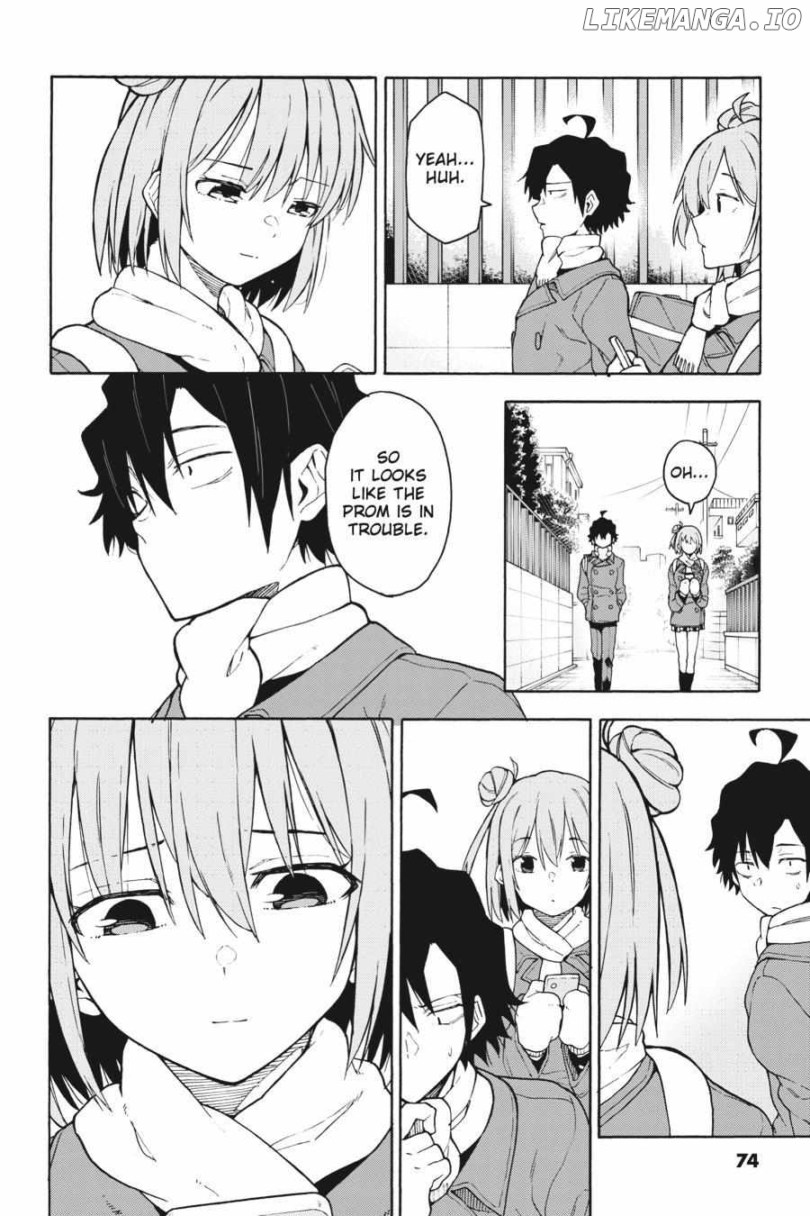 Yahari Ore no Seishun Love Come wa Machigatteiru @comic Chapter 94 - page 16