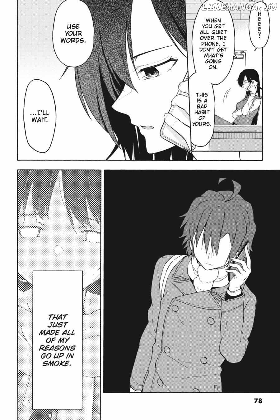Yahari Ore no Seishun Love Come wa Machigatteiru @comic Chapter 94 - page 20