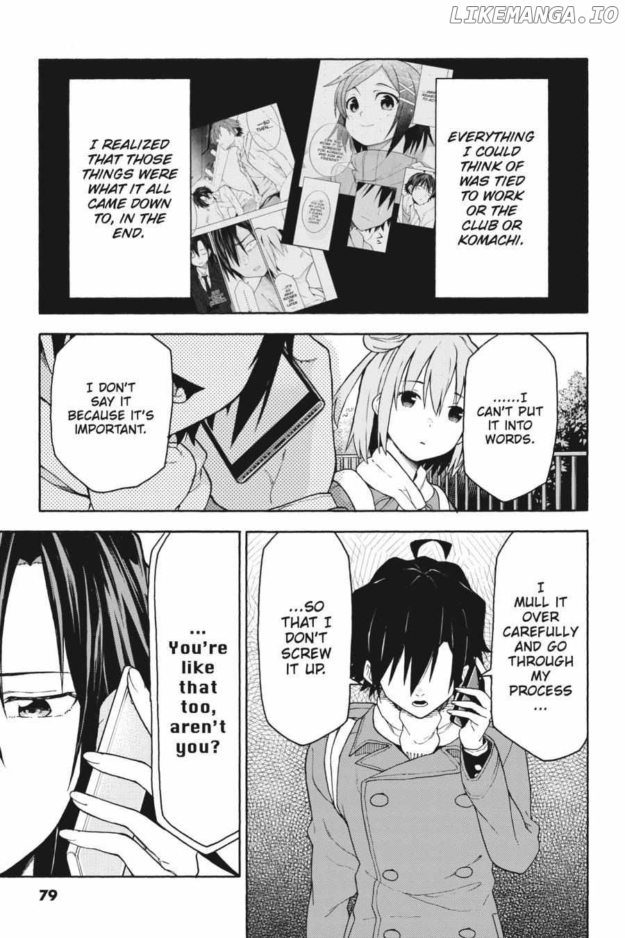 Yahari Ore no Seishun Love Come wa Machigatteiru @comic Chapter 94 - page 21