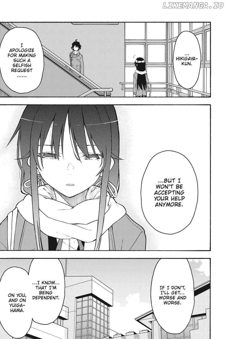 Yahari Ore no Seishun Love Come wa Machigatteiru @comic Chapter 94 - page 7
