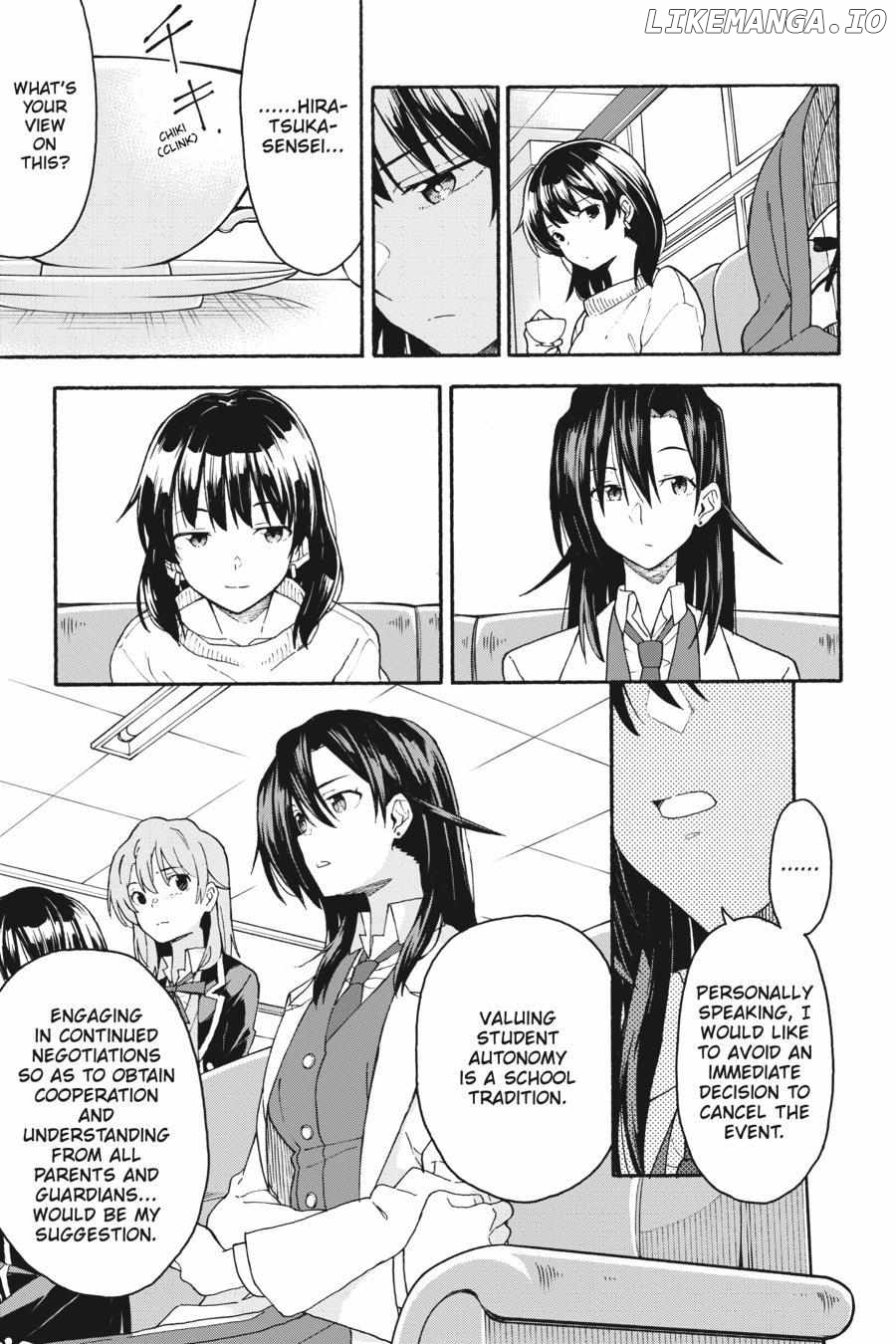 Yahari Ore no Seishun Love Come wa Machigatteiru @comic Chapter 93 - page 12