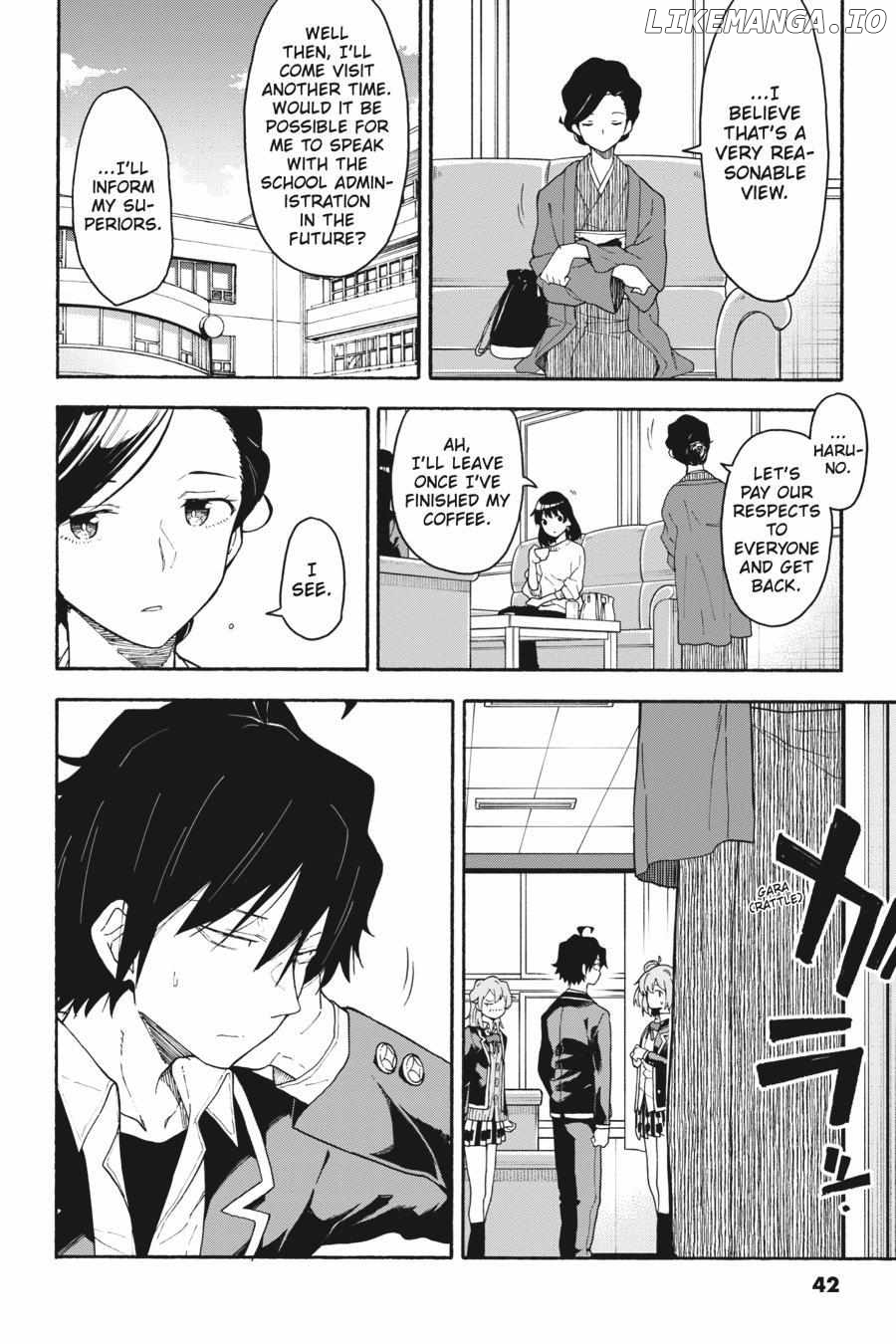 Yahari Ore no Seishun Love Come wa Machigatteiru @comic Chapter 93 - page 13