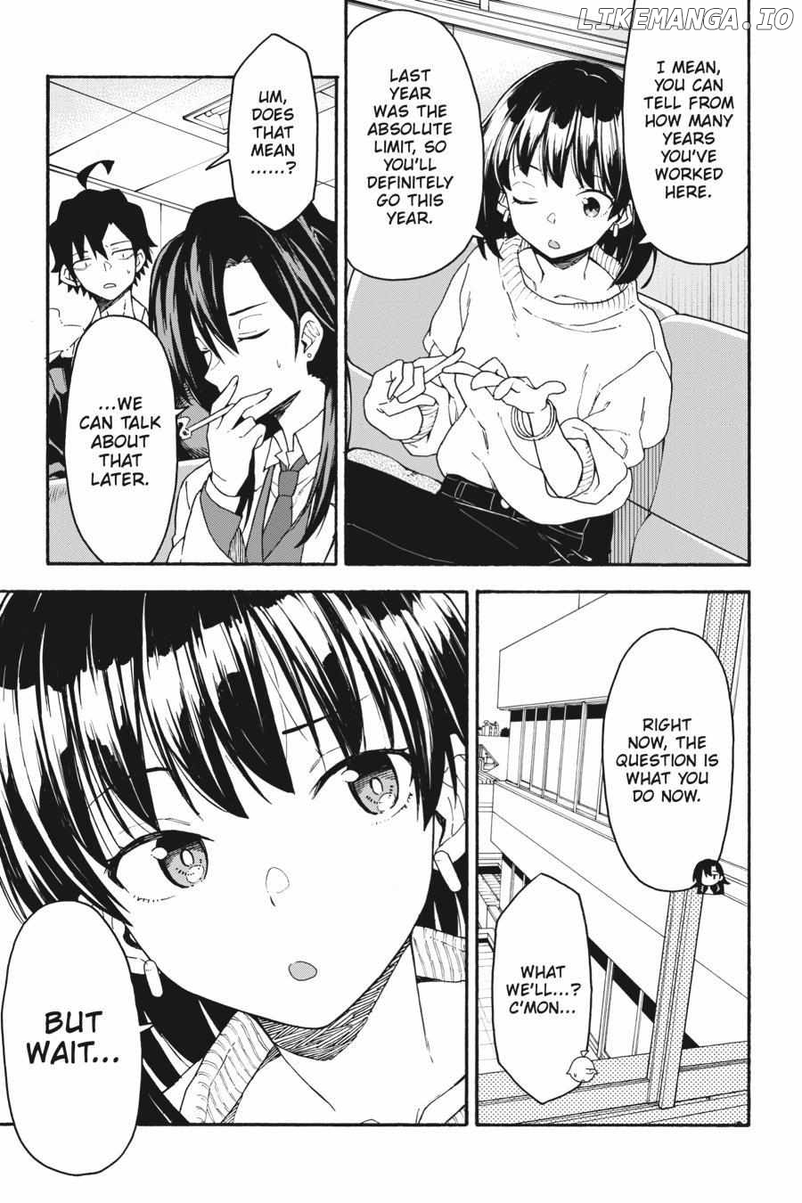 Yahari Ore no Seishun Love Come wa Machigatteiru @comic Chapter 93 - page 16