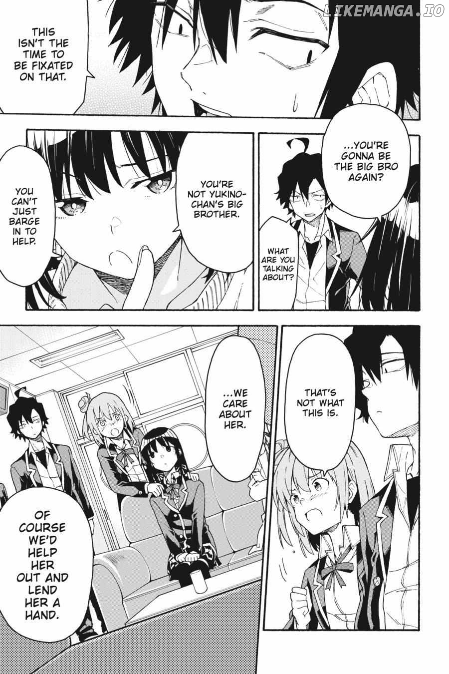 Yahari Ore no Seishun Love Come wa Machigatteiru @comic Chapter 93 - page 18