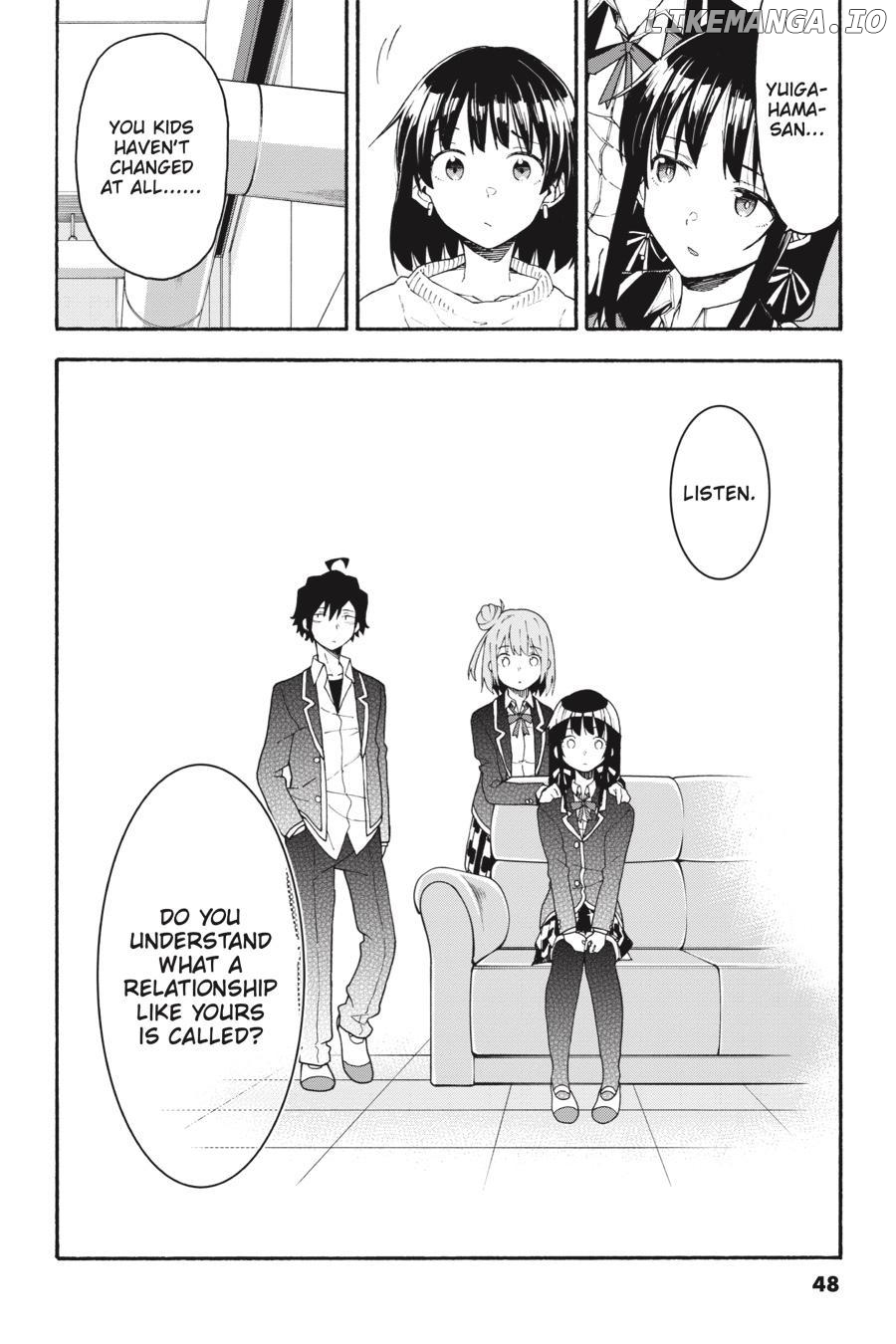 Yahari Ore no Seishun Love Come wa Machigatteiru @comic Chapter 93 - page 19