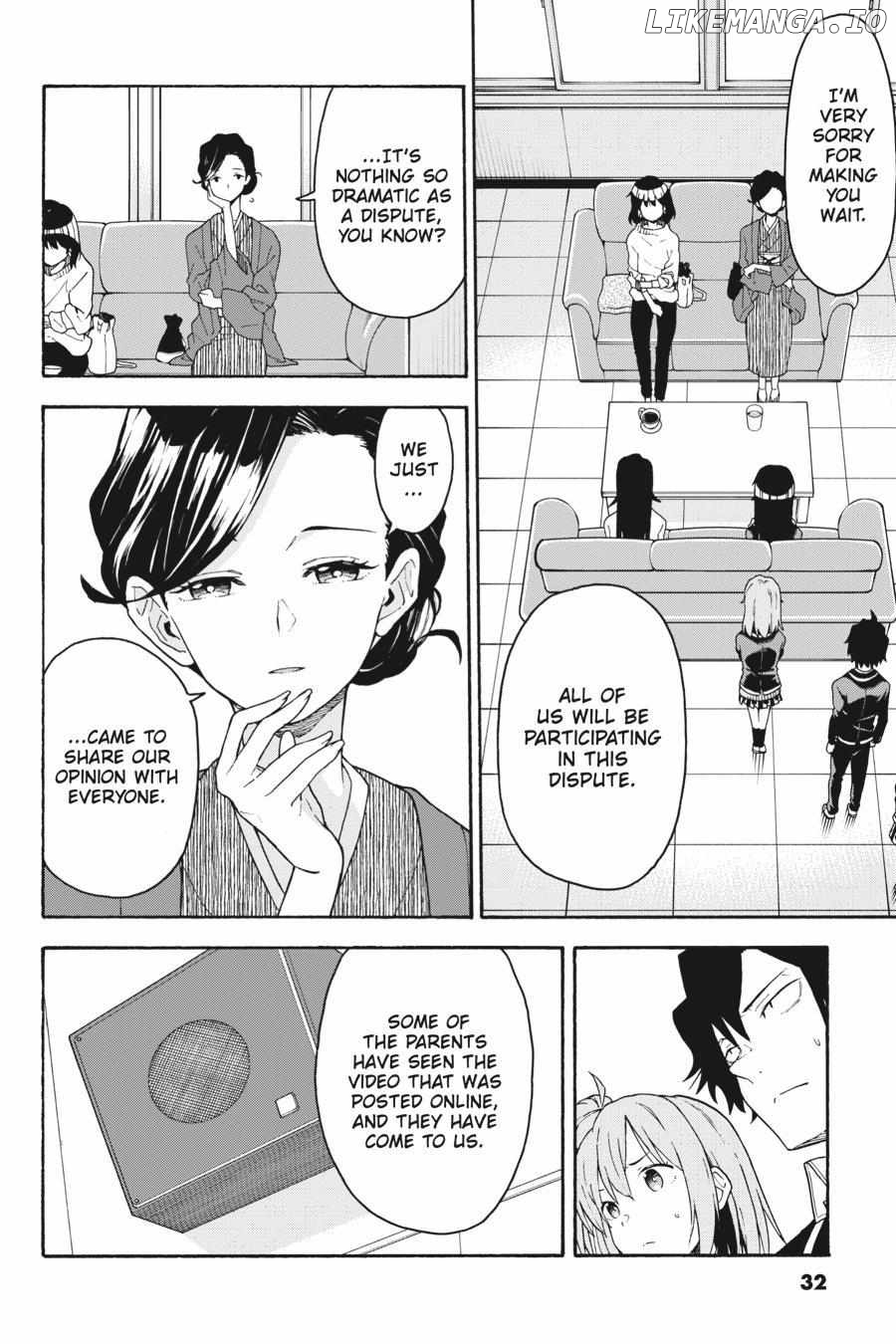 Yahari Ore no Seishun Love Come wa Machigatteiru @comic Chapter 93 - page 3
