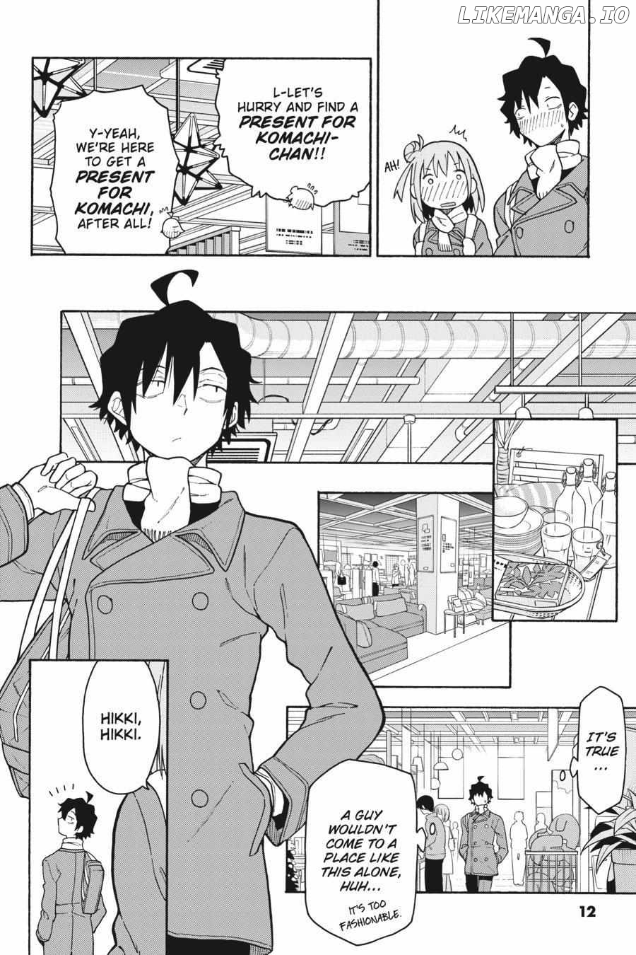 Yahari Ore no Seishun Love Come wa Machigatteiru @comic Chapter 92 - page 13