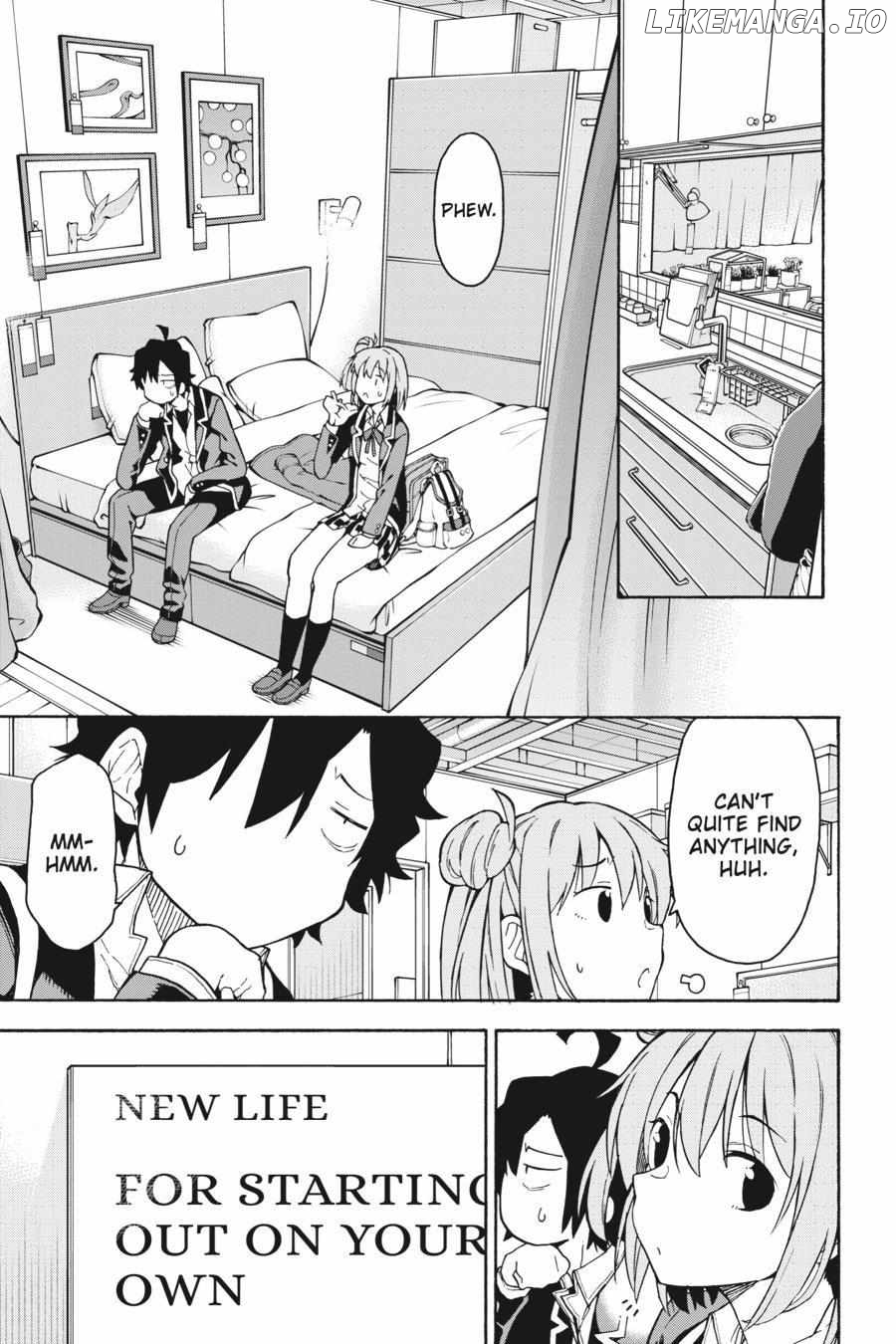 Yahari Ore no Seishun Love Come wa Machigatteiru @comic Chapter 92 - page 16