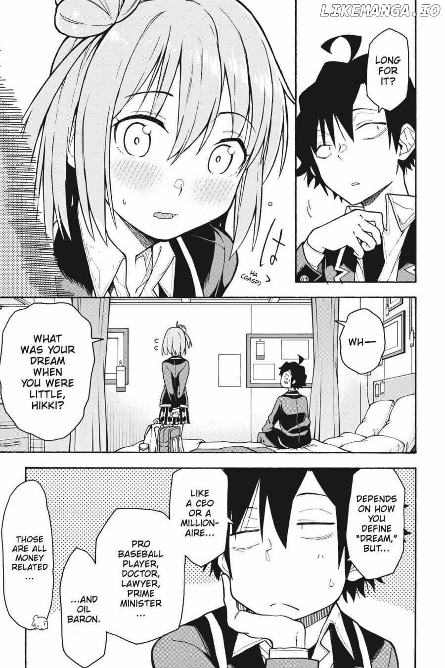 Yahari Ore no Seishun Love Come wa Machigatteiru @comic Chapter 92 - page 20