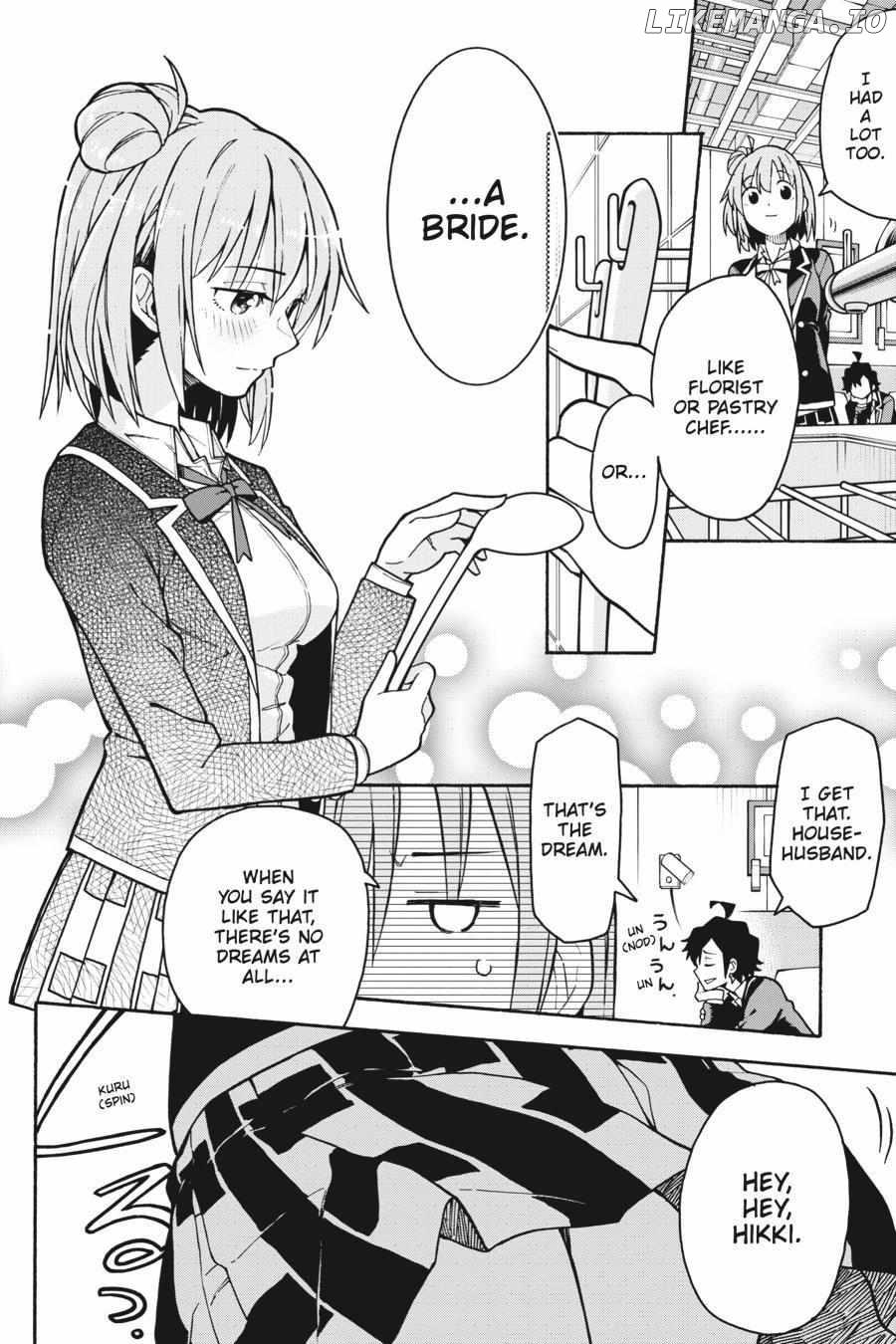 Yahari Ore no Seishun Love Come wa Machigatteiru @comic Chapter 92 - page 21