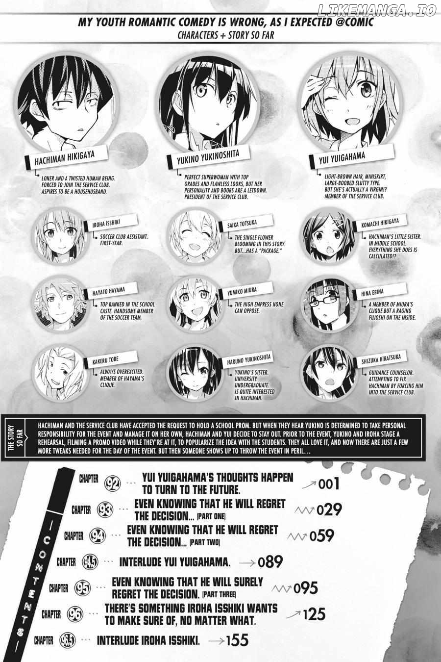 Yahari Ore no Seishun Love Come wa Machigatteiru @comic Chapter 92 - page 7