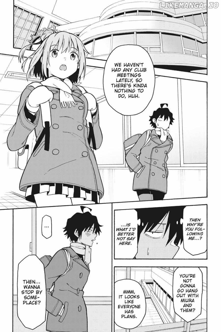Yahari Ore no Seishun Love Come wa Machigatteiru @comic Chapter 92 - page 8