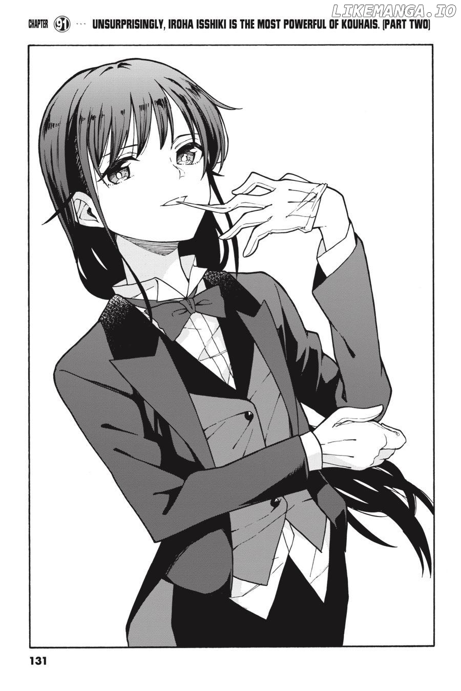 Yahari Ore no Seishun Love Come wa Machigatteiru @comic Chapter 91 - page 1