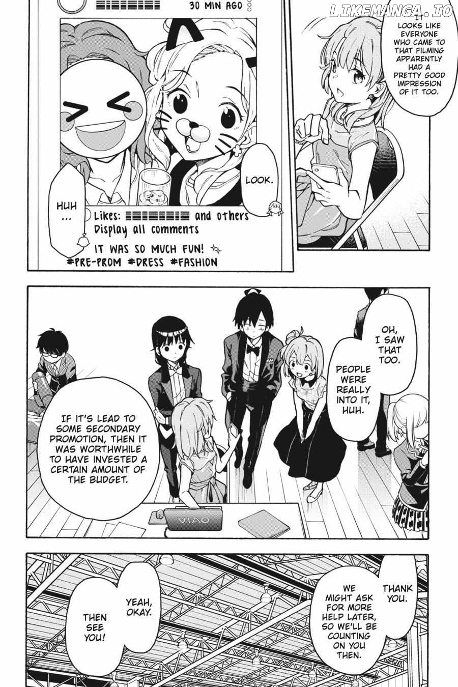 Yahari Ore no Seishun Love Come wa Machigatteiru @comic Chapter 91 - page 25