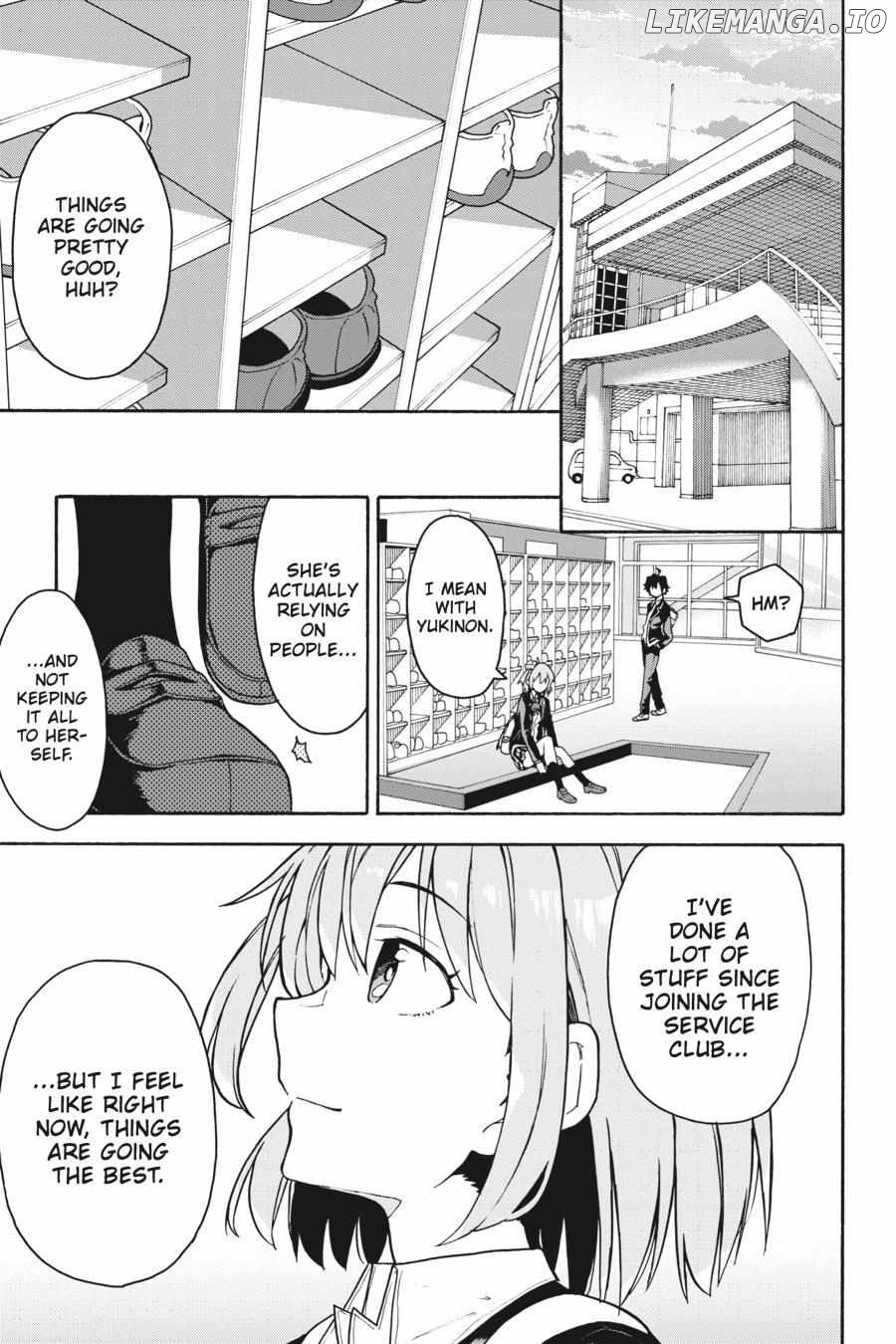 Yahari Ore no Seishun Love Come wa Machigatteiru @comic Chapter 91 - page 26