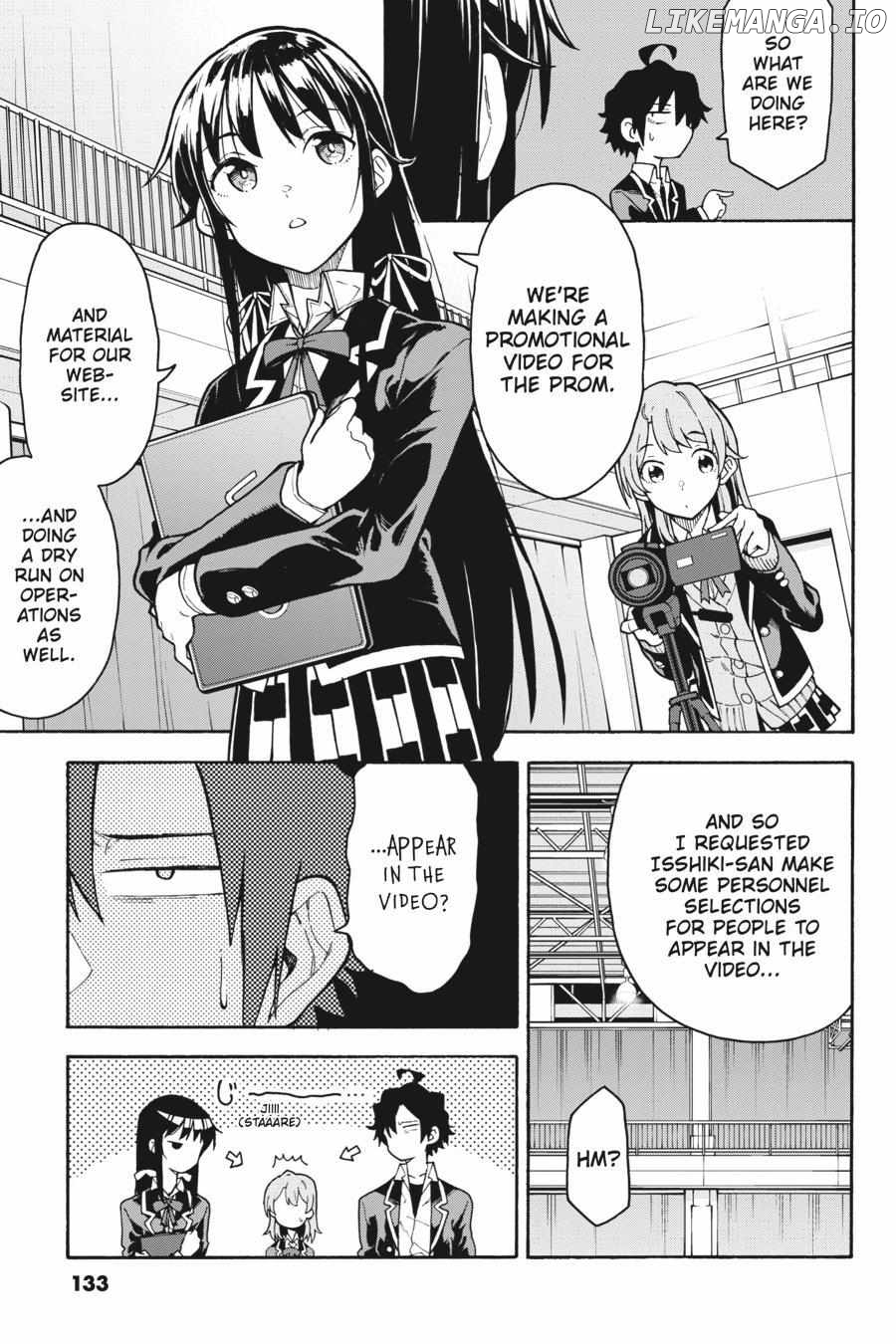 Yahari Ore no Seishun Love Come wa Machigatteiru @comic Chapter 91 - page 3
