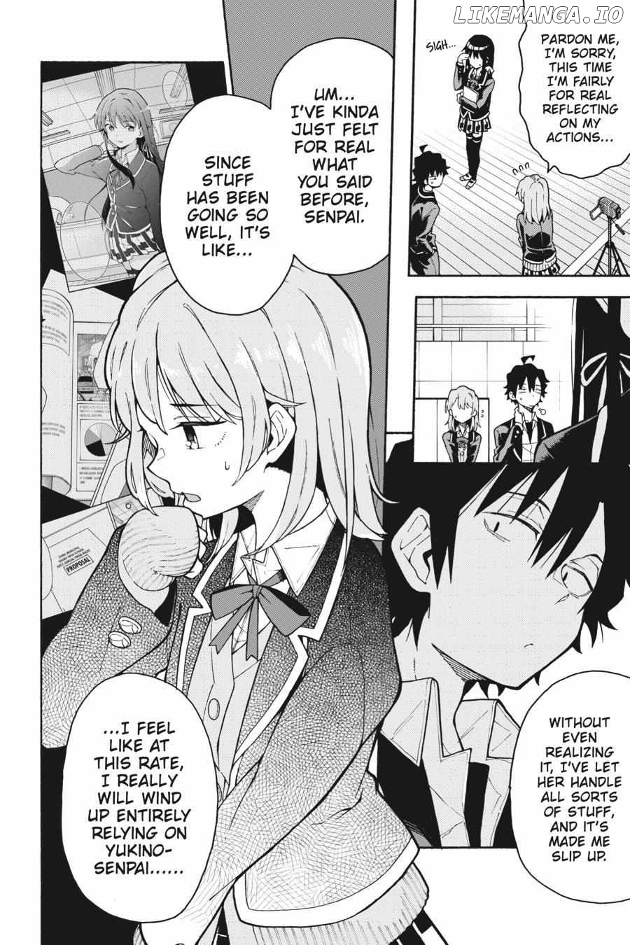 Yahari Ore no Seishun Love Come wa Machigatteiru @comic Chapter 91 - page 4