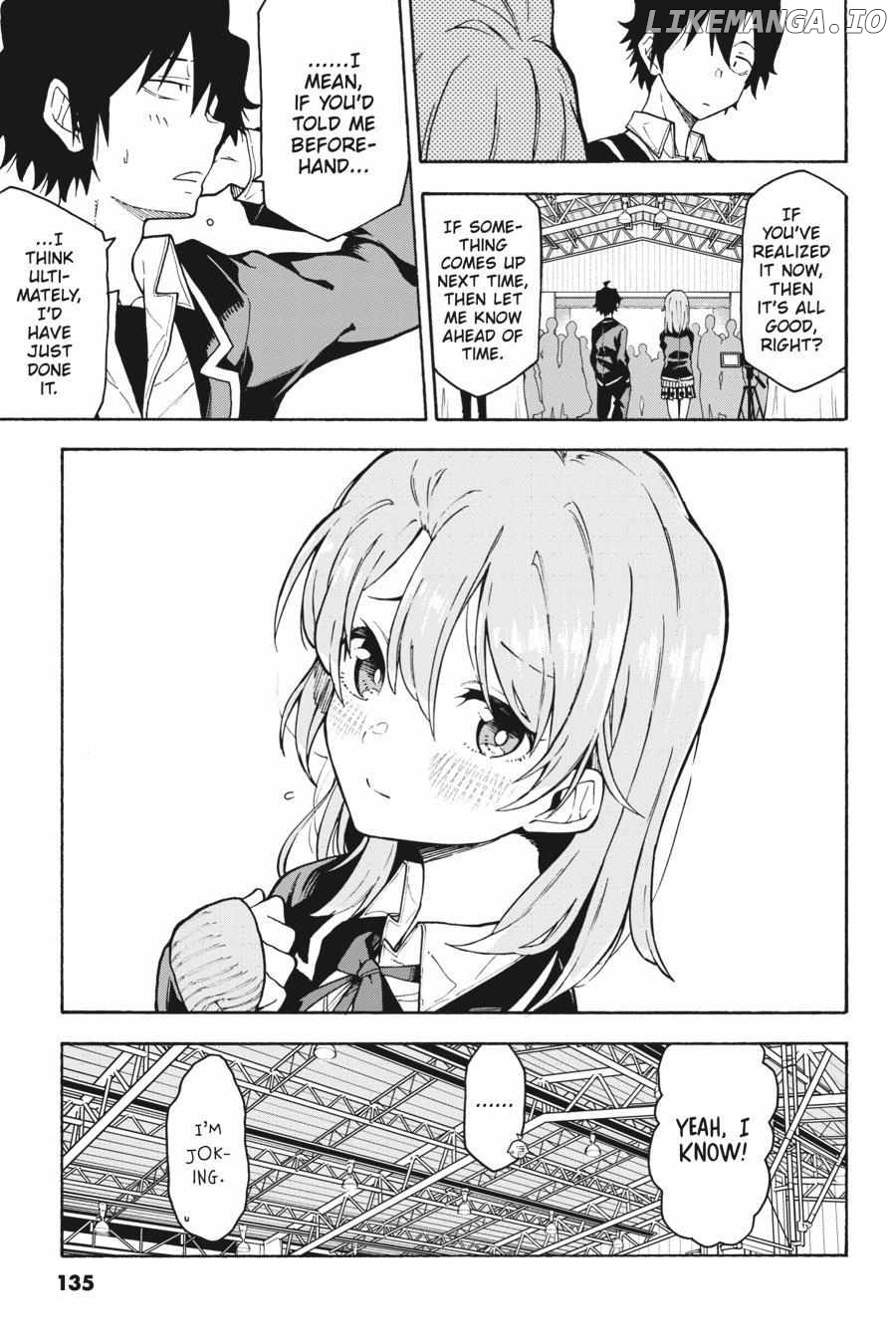 Yahari Ore no Seishun Love Come wa Machigatteiru @comic Chapter 91 - page 5