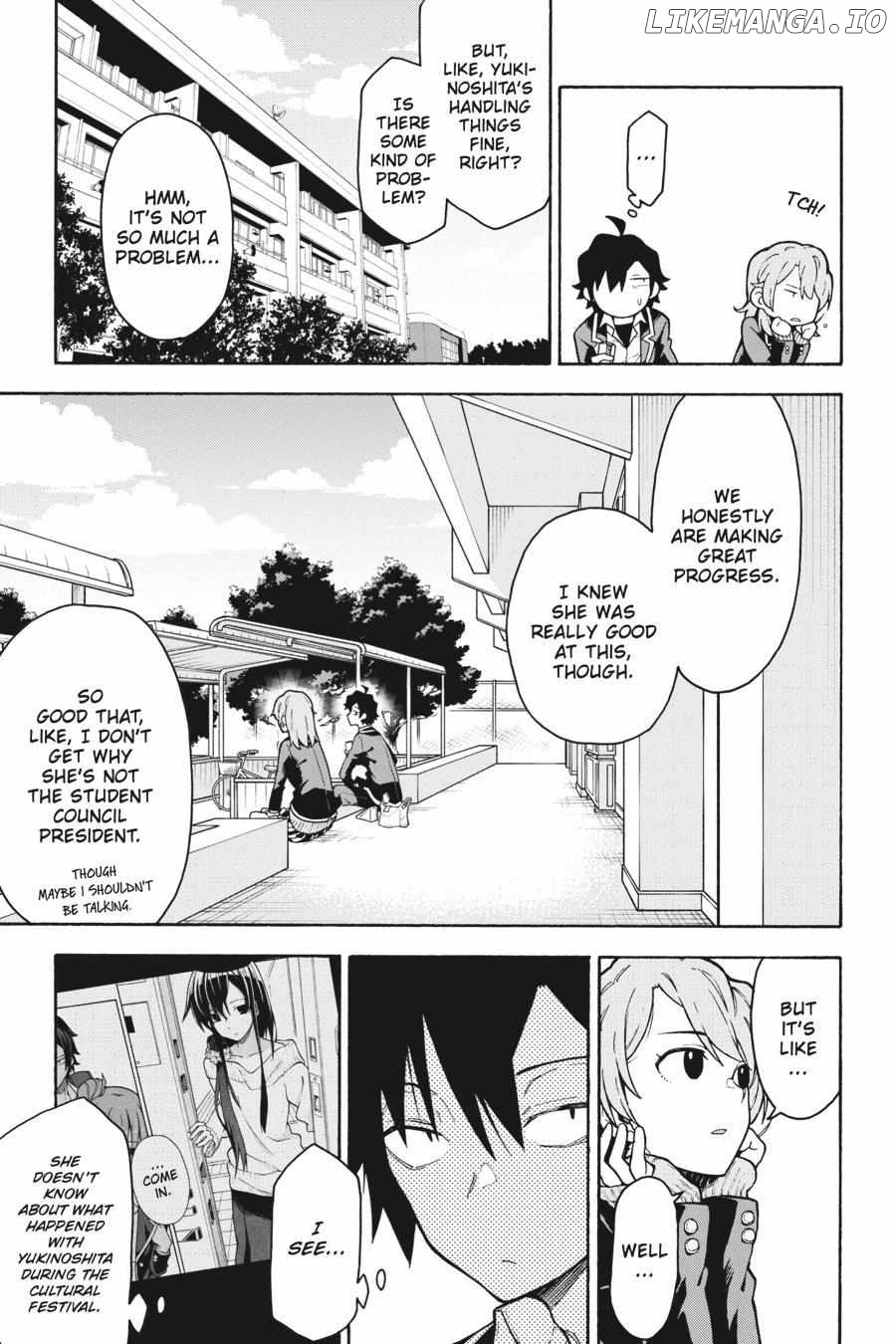 Yahari Ore no Seishun Love Come wa Machigatteiru @comic Chapter 90 - page 13