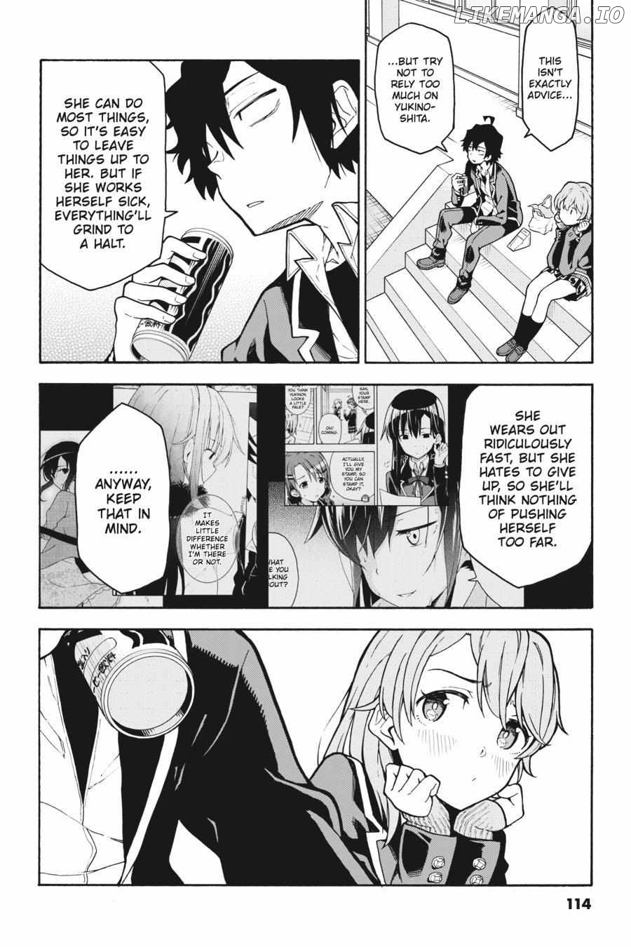 Yahari Ore no Seishun Love Come wa Machigatteiru @comic Chapter 90 - page 14