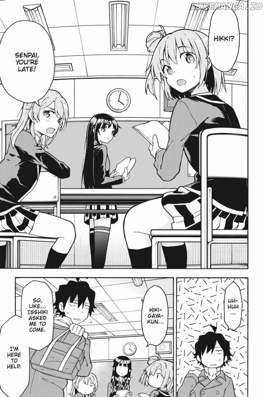 Yahari Ore no Seishun Love Come wa Machigatteiru @comic Chapter 90 - page 23