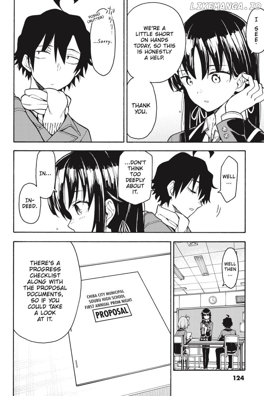 Yahari Ore no Seishun Love Come wa Machigatteiru @comic Chapter 90 - page 24