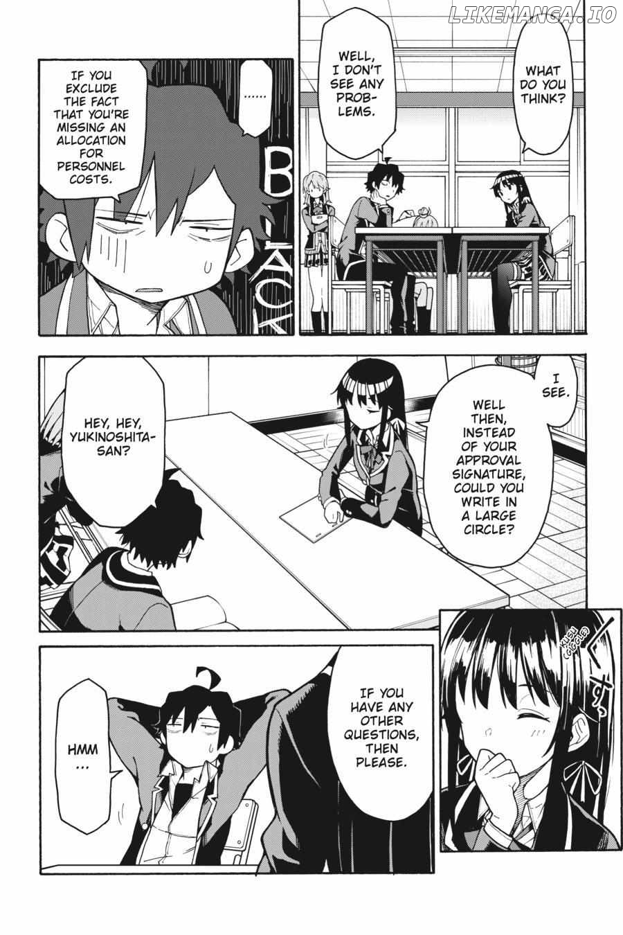 Yahari Ore no Seishun Love Come wa Machigatteiru @comic Chapter 90 - page 26