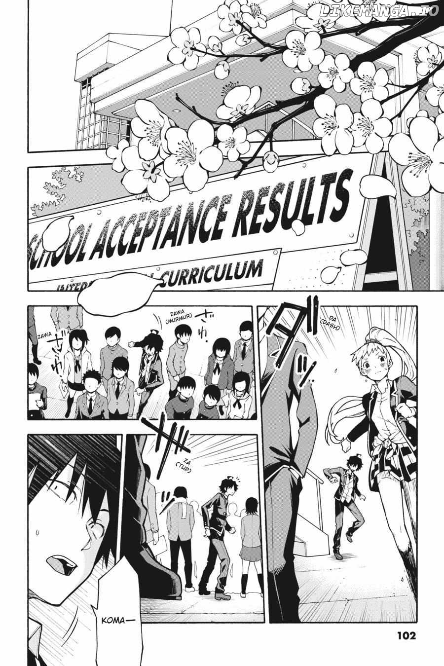 Yahari Ore no Seishun Love Come wa Machigatteiru @comic Chapter 90 - page 2