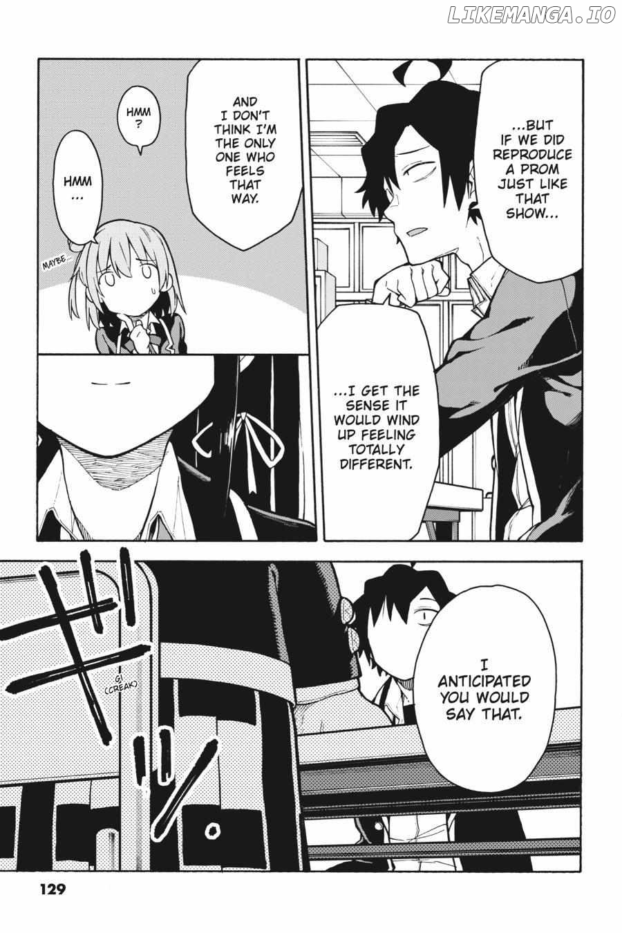 Yahari Ore no Seishun Love Come wa Machigatteiru @comic Chapter 90 - page 29