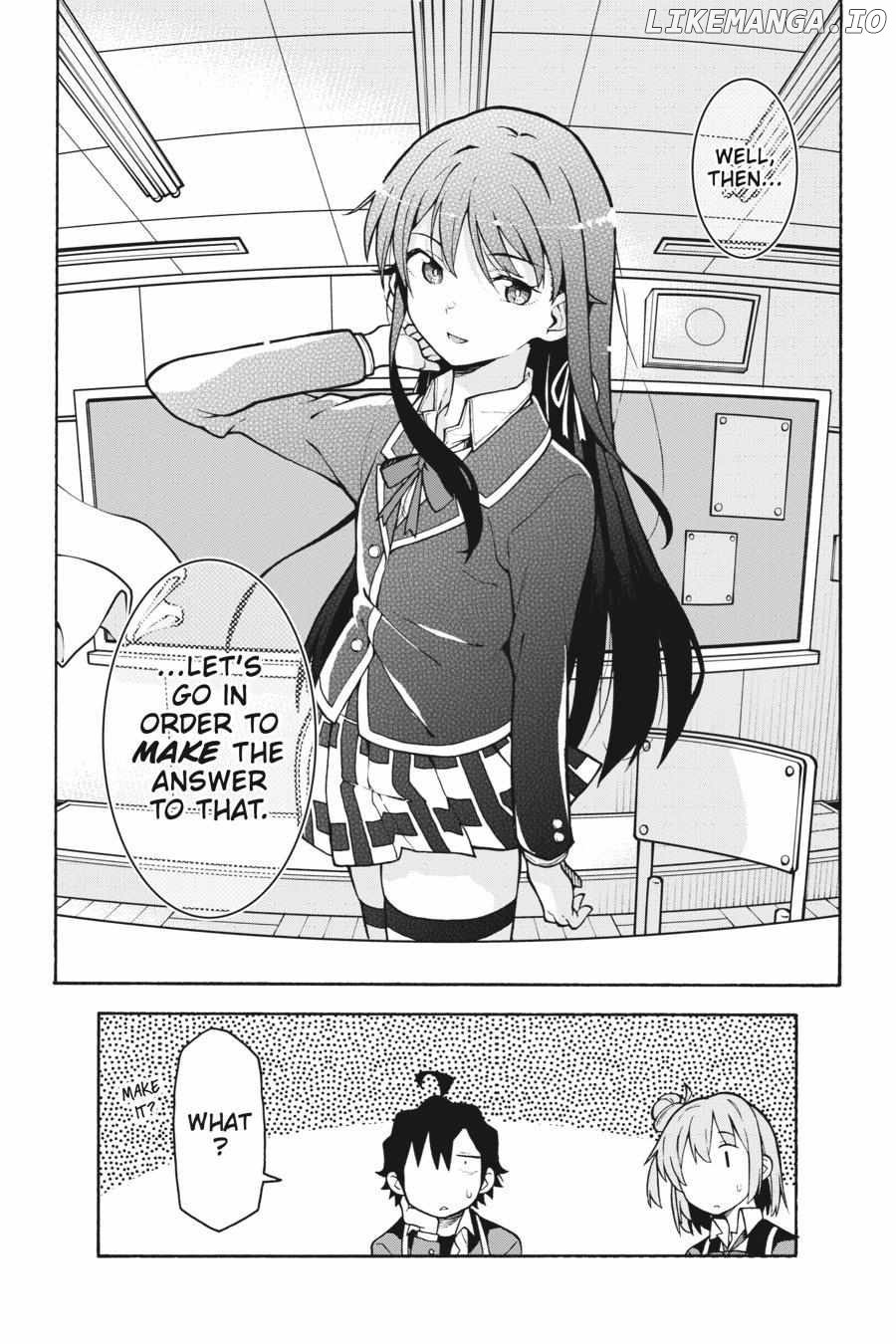 Yahari Ore no Seishun Love Come wa Machigatteiru @comic Chapter 90 - page 30