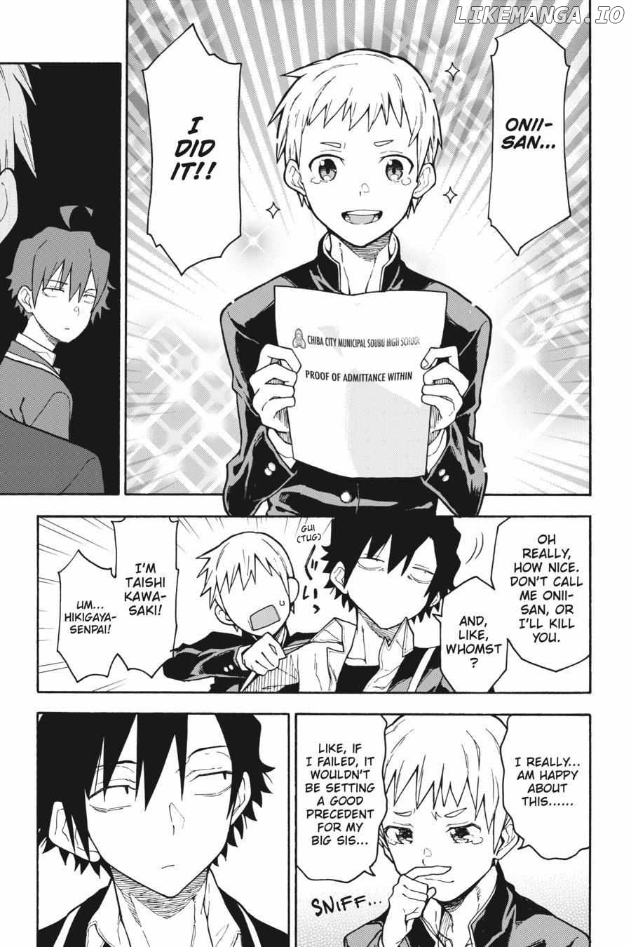 Yahari Ore no Seishun Love Come wa Machigatteiru @comic Chapter 90 - page 3