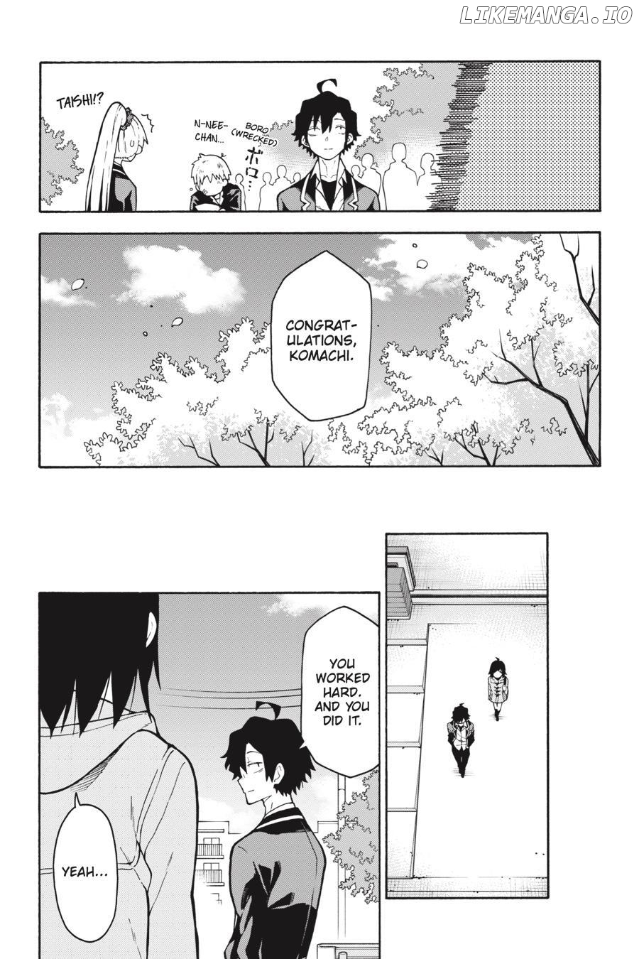 Yahari Ore no Seishun Love Come wa Machigatteiru @comic Chapter 90 - page 6
