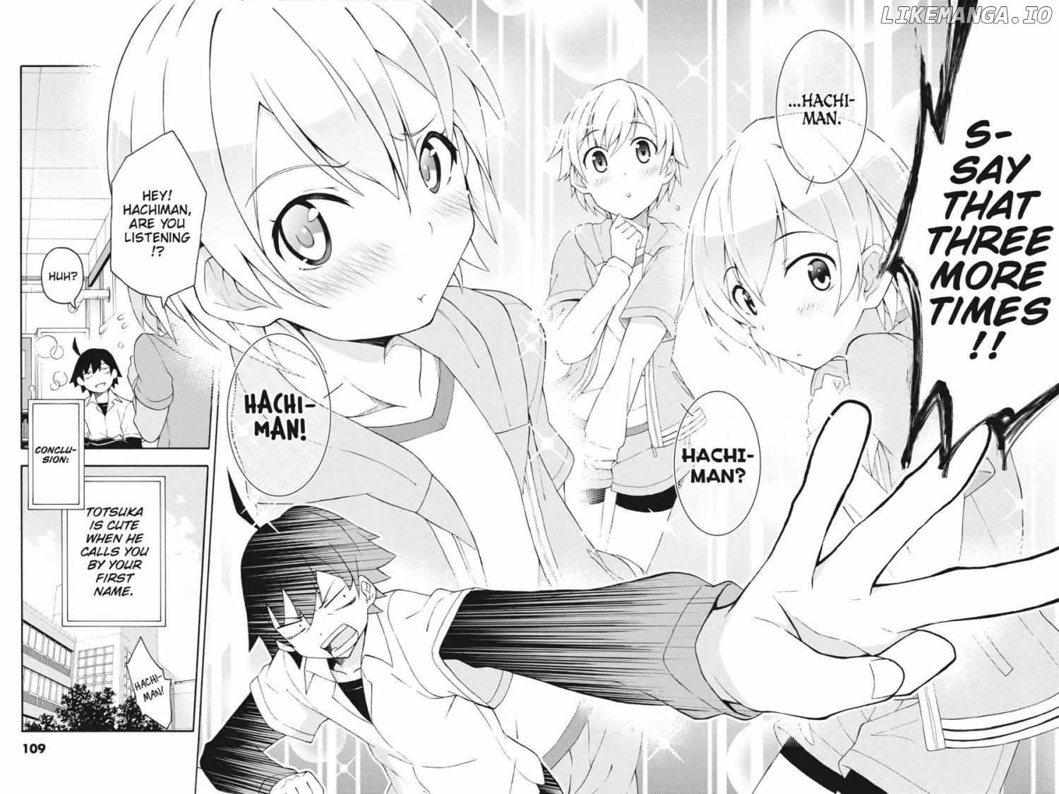 Yahari Ore no Seishun Love Come wa Machigatteiru @comic Chapter 9 - page 10