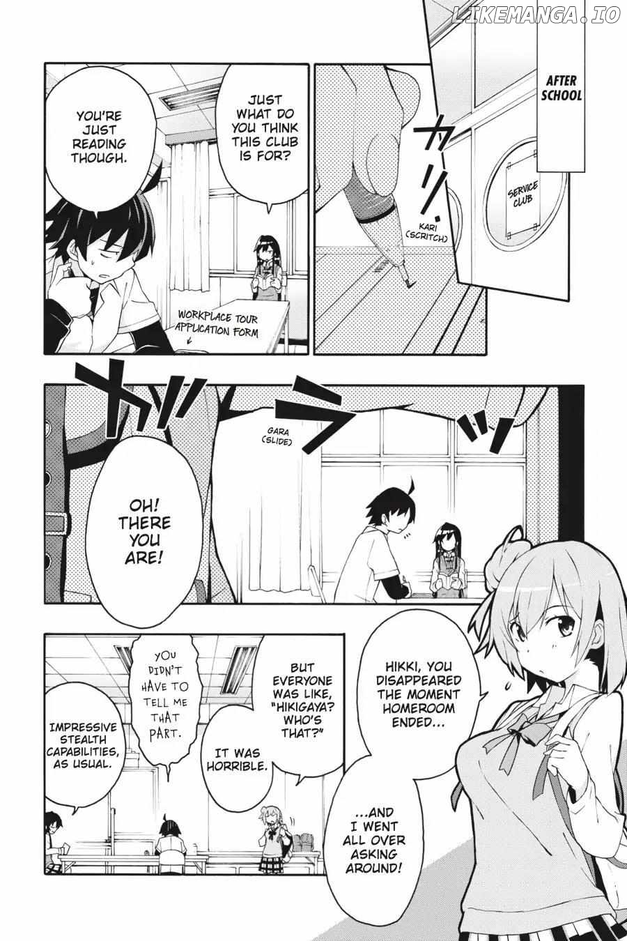 Yahari Ore no Seishun Love Come wa Machigatteiru @comic Chapter 9 - page 11